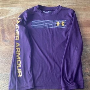 Under armour youth small long sleeve Tshirt
